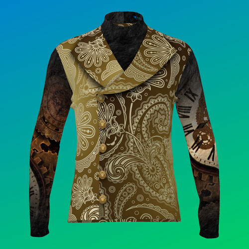 Modern Marching Band Standard Top Vintage Paisley (STAT_45)