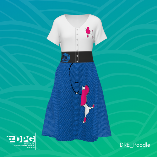 Poodle Skirt Dress (DRE_Poodle)