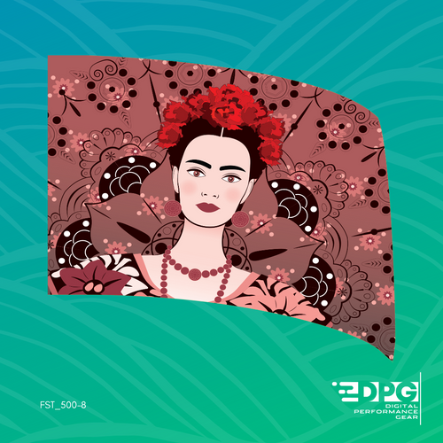 Inspired by Frida Color Guard Flag (FST_5008)
