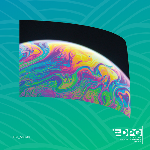 Marbled Planet Color Guard Flag (FST_50010)