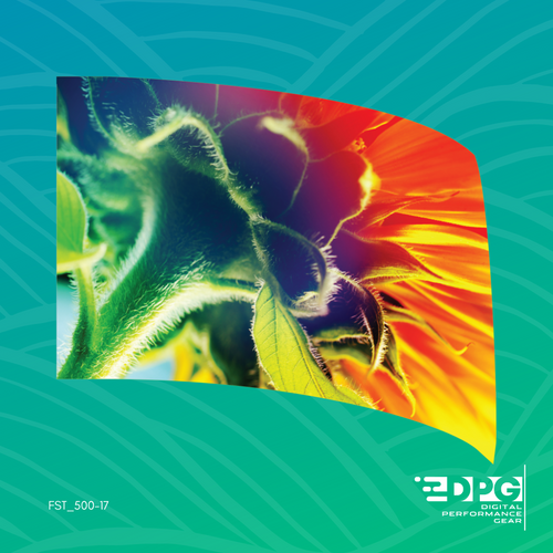 Close Up Sunflower Colorguard Flag (FST_50017)