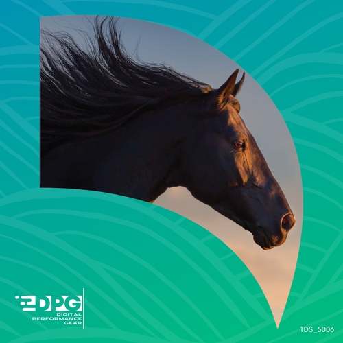 Wild Horses Teardrop Swing Flag (FTD_5006)