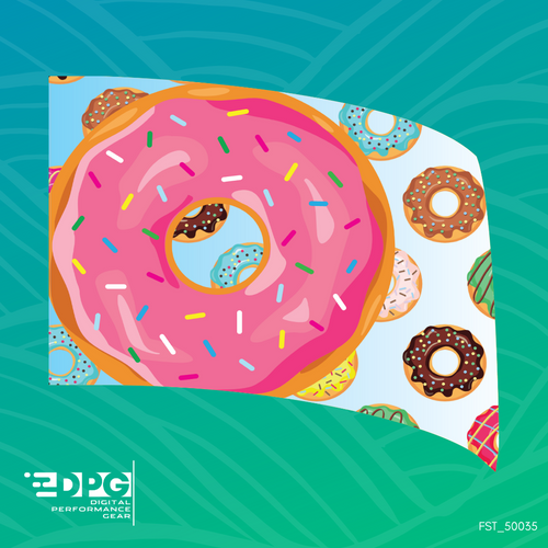 Donut Day Standard Guard Flag (FST_50035)