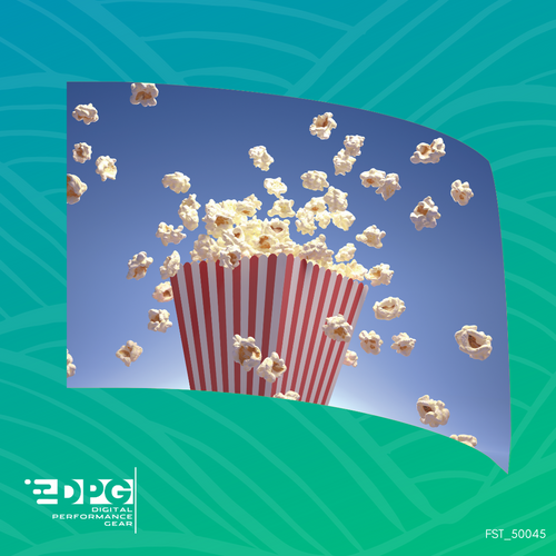 Popcorn Standard Color Guard Flag (FST_50045)