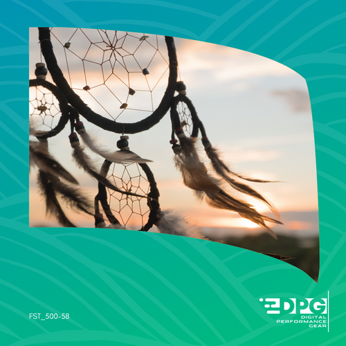 Dreamcatcher Standard Color Guard Flag 6 (FST_50058)