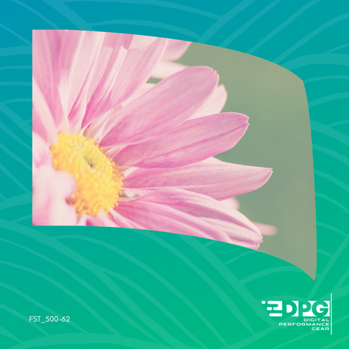 Pink Daisy Standard Winter Guard Flag (FST_50062)