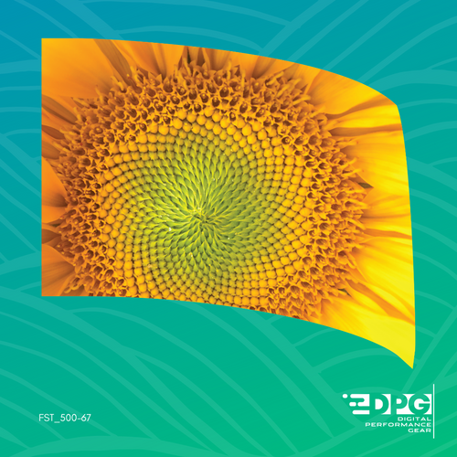 Sunflower Standard Color Guard Flag (FST_50067)