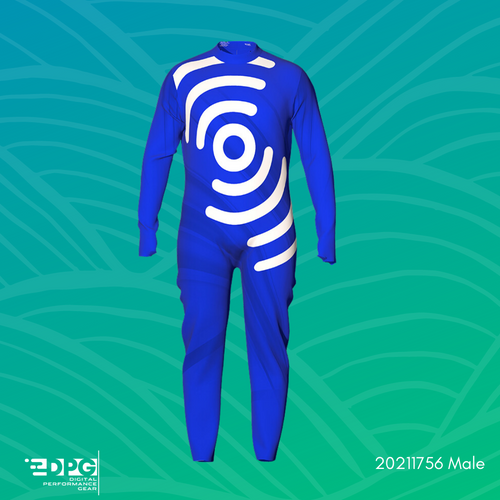SoundWaves Collection - Male/Unisex Unitard Indoor Percussion Uniform (20211756_B)