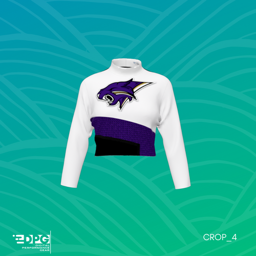 Wildcat Marching Band Crop Top (CROP_04)
