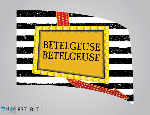 Beetlejuice Marquis Standard Color Guard Flag (FST_BTL1)