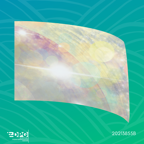 Celestial Yellow Sky Colorguard Flag (20213855B)