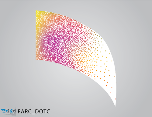 DOTS Collection - Falling Dots Arc Flag (FARC_DOTC)