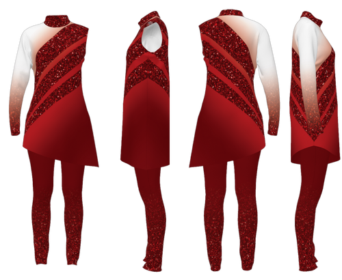 3 Curves Collection - FULL COSTUME Guard Tunic w/ Leggings (TUN-LEGG_3CRV)