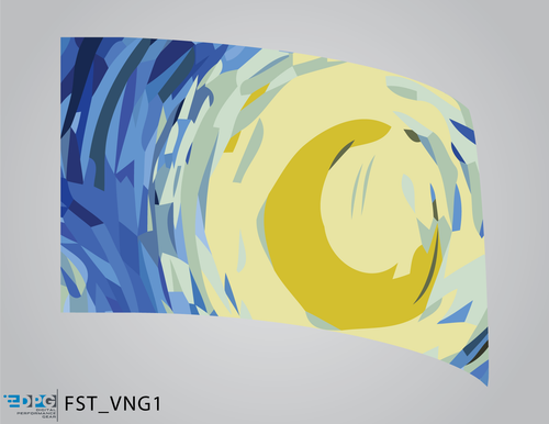 Van Gogh Collection - Sunset Standard Flag (FST_VNG1)