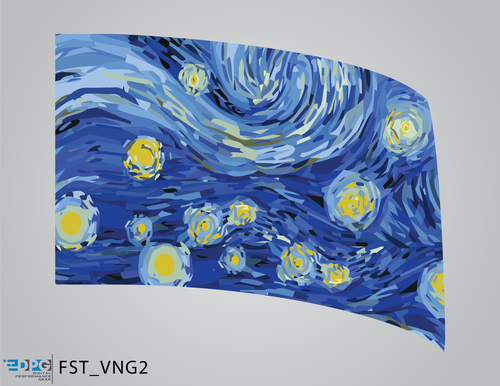 Van Gogh Collection - Nighttime Standard Flag (FST_VNG2)