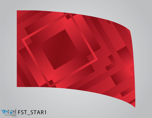 Stars Collection - Red Diamond Standard Flag (FST_STAR1)