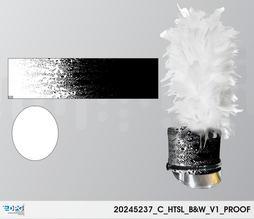 Black and White Package - Hat Slip (HTSL_B&W)