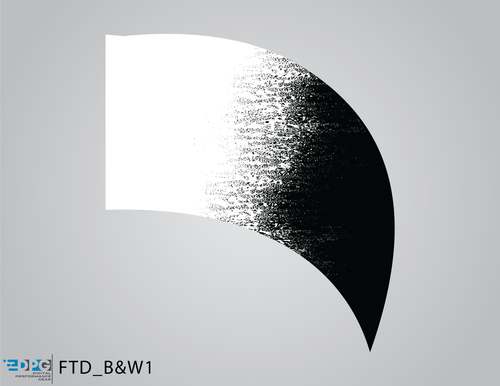 Black and White Package - Teardrop Flag 1 (FTD_B&W1)