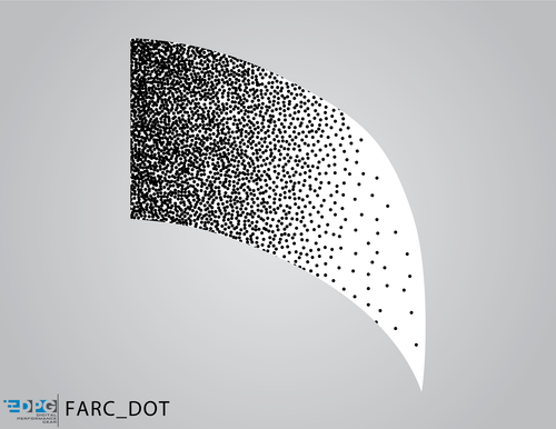 Black and White Dots Collection - Arc Flag (FARC_DOT)