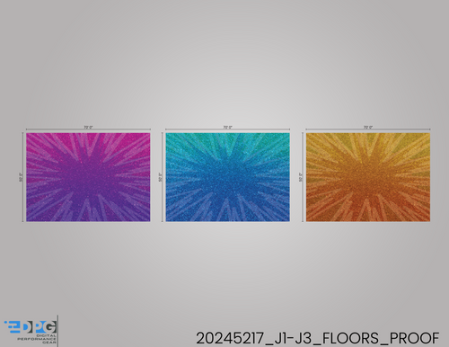 Ombre Glitter Package - Floor/Tarp