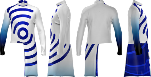 SoundWaves Collection - Band Power Top w/ Half Body Drop
