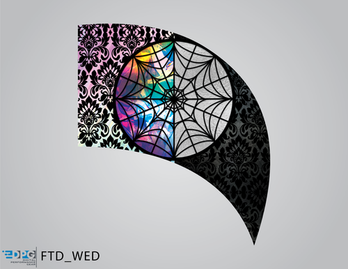 Wednesday Collection - Teardrop Flag (FTD_WED)