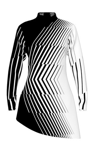 Stripes Collection - Black and White Tunic