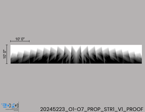 Stripes Collection - Black and White Back Prop (PROP_STR1_A1-A7)