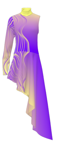 Waves Collection - Colorful Dress
