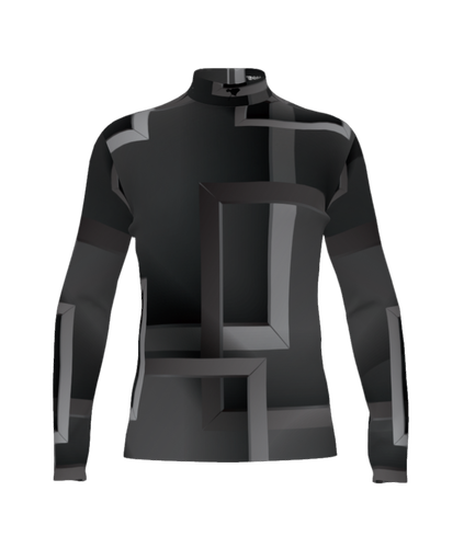 Squares Collection - Black and White Standard Top