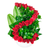 roses with twist red