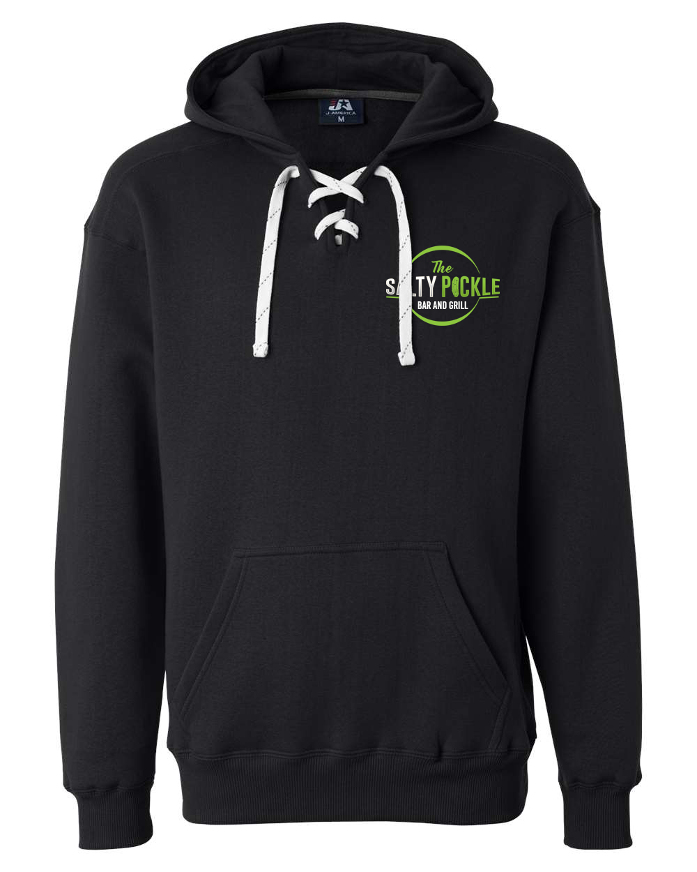 Front Logo Lace Hoodie