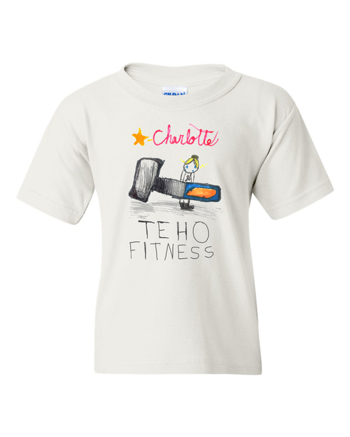 Youth Teho Fitness Drawing Tee Youth Teho Fitness Drawing Tee