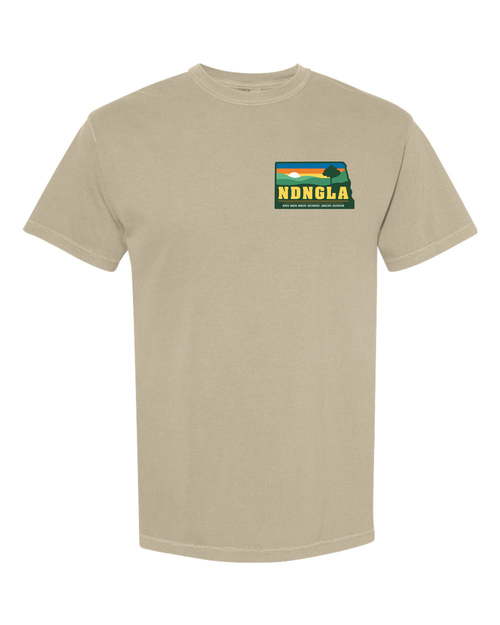 NDNGLA Cotton Tee- Color Logo