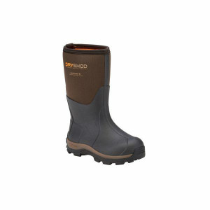 Dryshod Kid's Haymaker Boot Hard Working Farm Outdoor Boot Brown HAY-KD-BR Dryshod Kid's Haymaker Boot Hard Working Farm Outdoor Boot Brown HAY-KD-BR