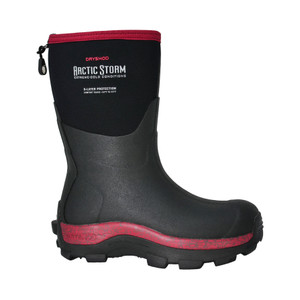 Dryshod Women's Arctic Storm Mid Extreme Conditions Winter Boot Black/Cranberry ARS-WM-CR Dryshod Women's Arctic Storm Mid Extreme Conditions Winter Boot Black/Cranberry ARS-WM-CR