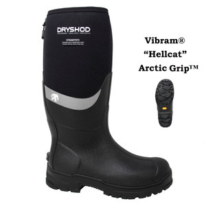 Dryshod Steadyeti Hi "HELLCAT" Arctic Grip Black Extreme SYT-MH-BK Dryshod Steadyeti Hi "HELLCAT" Arctic Grip Black Extreme SYT-MH-BK