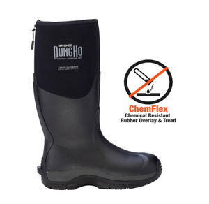 Dryshod Men's Dungho Hi Barnyard Tough Chem Proof Boots BLACK DNG-MH-BK Dryshod Men's Dungho Hi Barnyard Tough Chem Proof Boots BLACK DNG-MH-BK