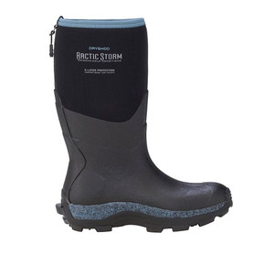 Dryshod Women's Arctic Storm Mid Extreme Conditions Winter Boot Black/Blue ARS-WM-BL Dryshod Women's Arctic Storm Mid Extreme Conditions Winter Boot Black/Blue ARS-WM-BL