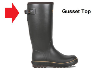 Dryshod Men's Mudslinger FLX Gusset Premium Rubber Farm Boot MSXG-MH-MBR Dryshod Men's Mudslinger FLX Gusset Premium Rubber Farm Boot MSXG-MH-MBR