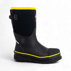 Dryshod Men's Steel Toe Brute 12" Gusset Boot BRU-MH-BLK