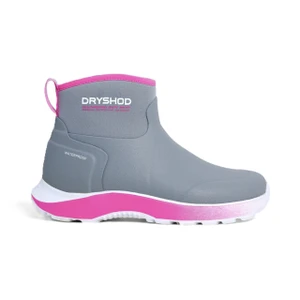 Dryshod Women's All-Around Cuff Ankle Boot Grey/Pink EVA-WC-LGY