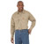 Wrangler Men's Flame Resistant Khaki Work Shirt