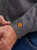 Wrangler® FR Flame-Resistant Button Down Slate Grey Work Shirt 10FR3W5GY