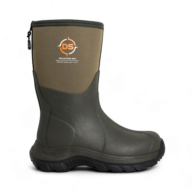 Dryshod Men's Evalusion Mid Lightweight Outdoor Boot Khaki/Timber  EVA-MM-BR