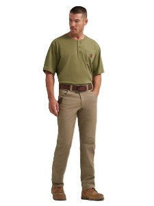 RIGGS Workwear® by Wrangler Performance Ripstop Technician Pant 112375002  - Bark