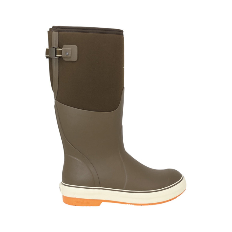 Dryshod Men's Seamonster NEOMAX Gusset Waterproof Boot - Brown/Cream/Orange  (SNMG-MH-BR)