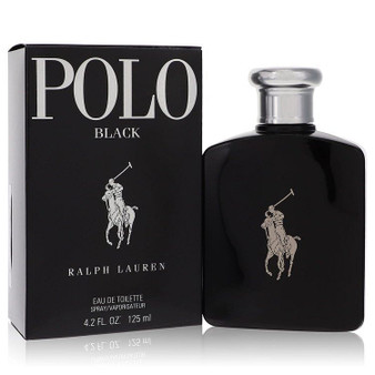 Polo Black by Ralph Lauren Eau De Toilette Spray 4.2 oz (Men) V728-420203
