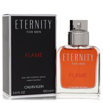 Eternity Flame by Calvin Klein Eau De Toilette Spray 3.4 oz (Men) V728-544237