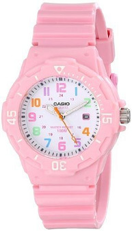 Casio Women's LRW200H-4B2VCF Pink Resin Band Watch G818-LRW200H-4B2VCF